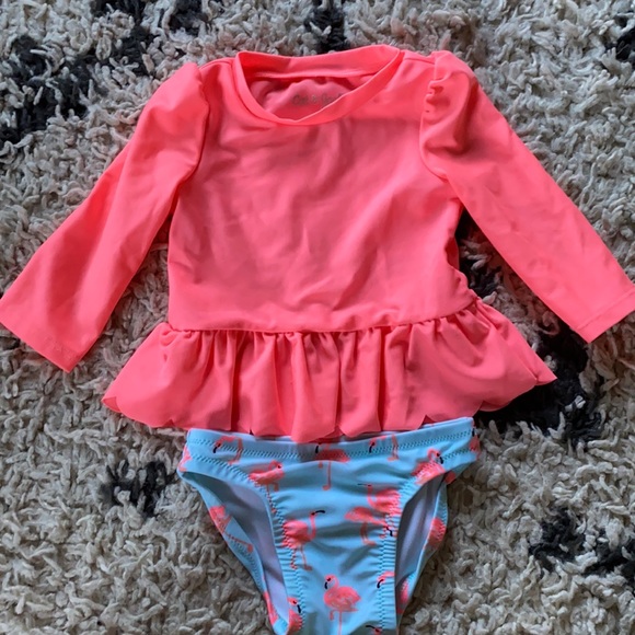 Cat & Jack rash guard two-piece